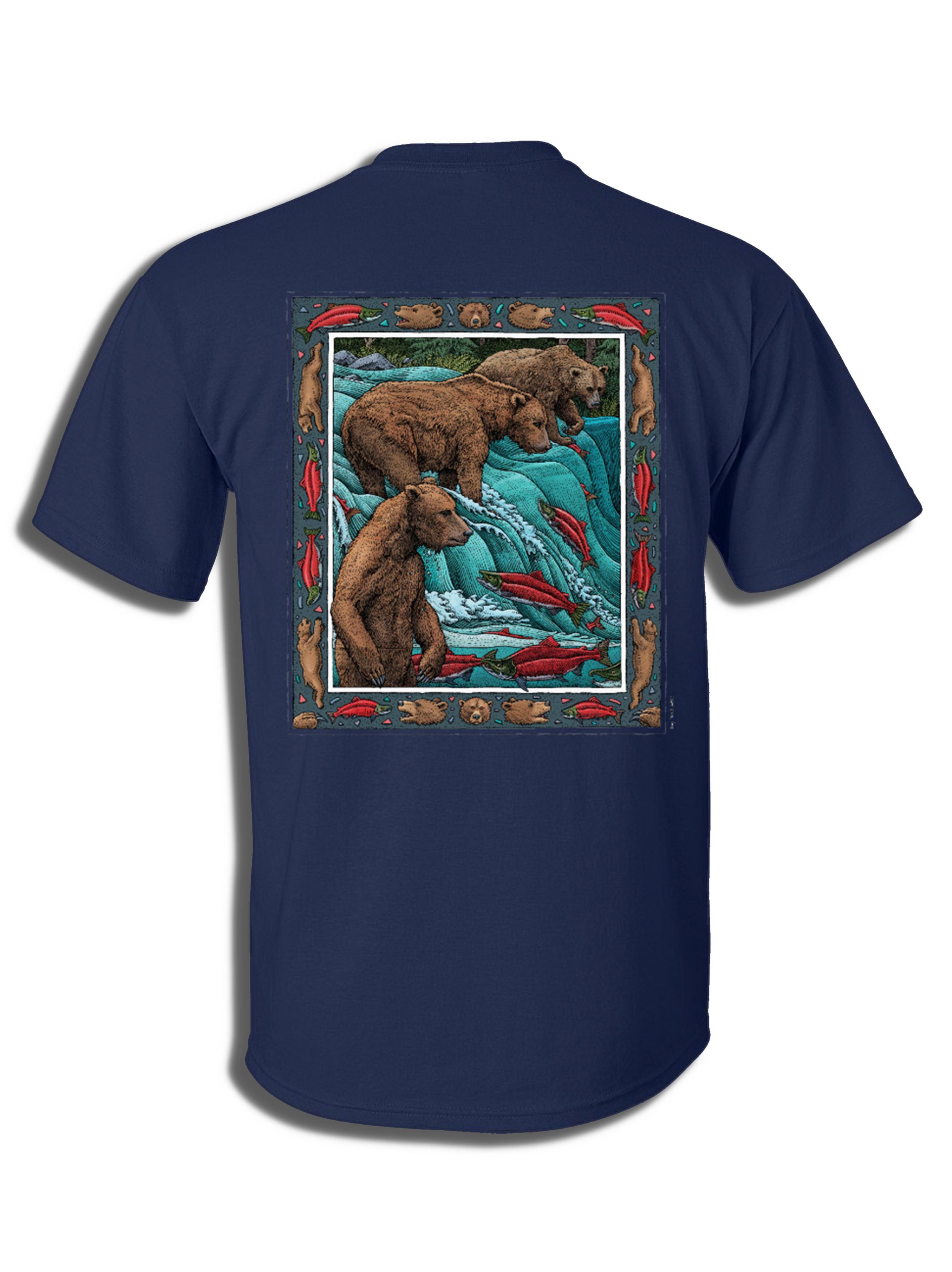 Commemorative Bear 402 T-shirt — Katmai Conservancy